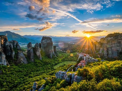 Řecko a Makedonie s návštěvou klášterů Meteora